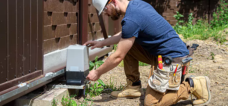 Electric Driveway Gate Installation North Druid Hills