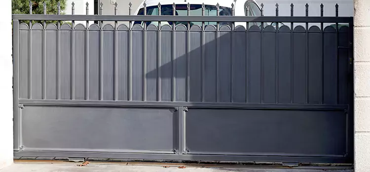 Metal Driveway Gate Installation North Druid Hills