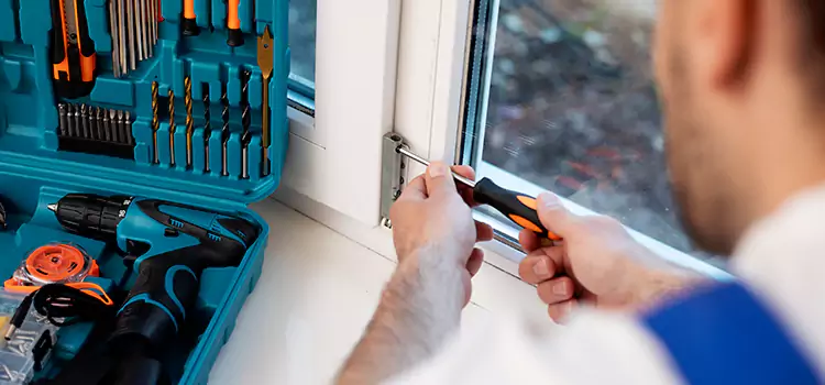Sliding Glass Door Track Repair in North Druid Hills, GA